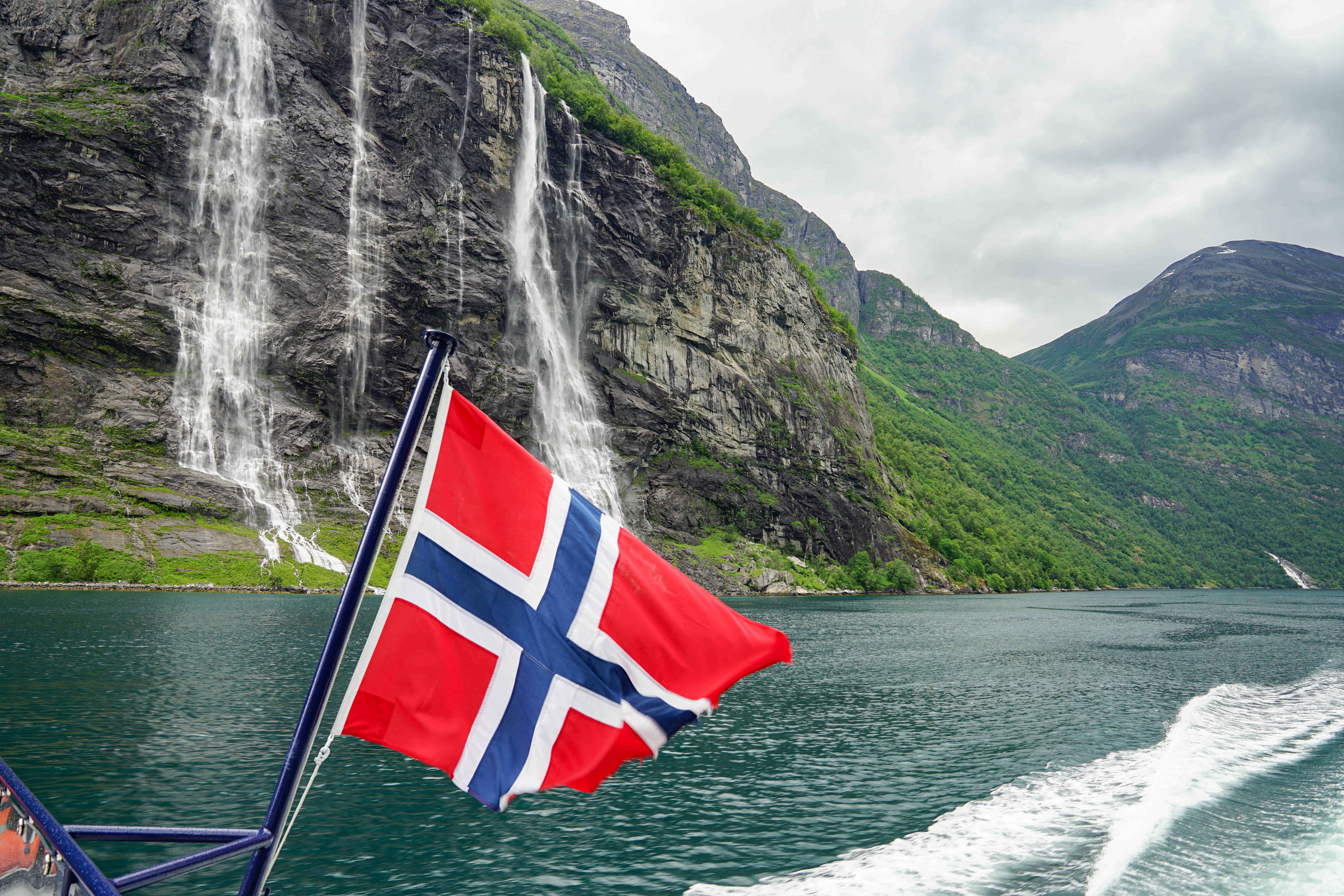 Fjordlandschaft in Norwegen